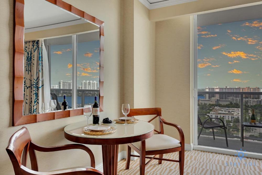 Luxurious Beach Resort Balcony